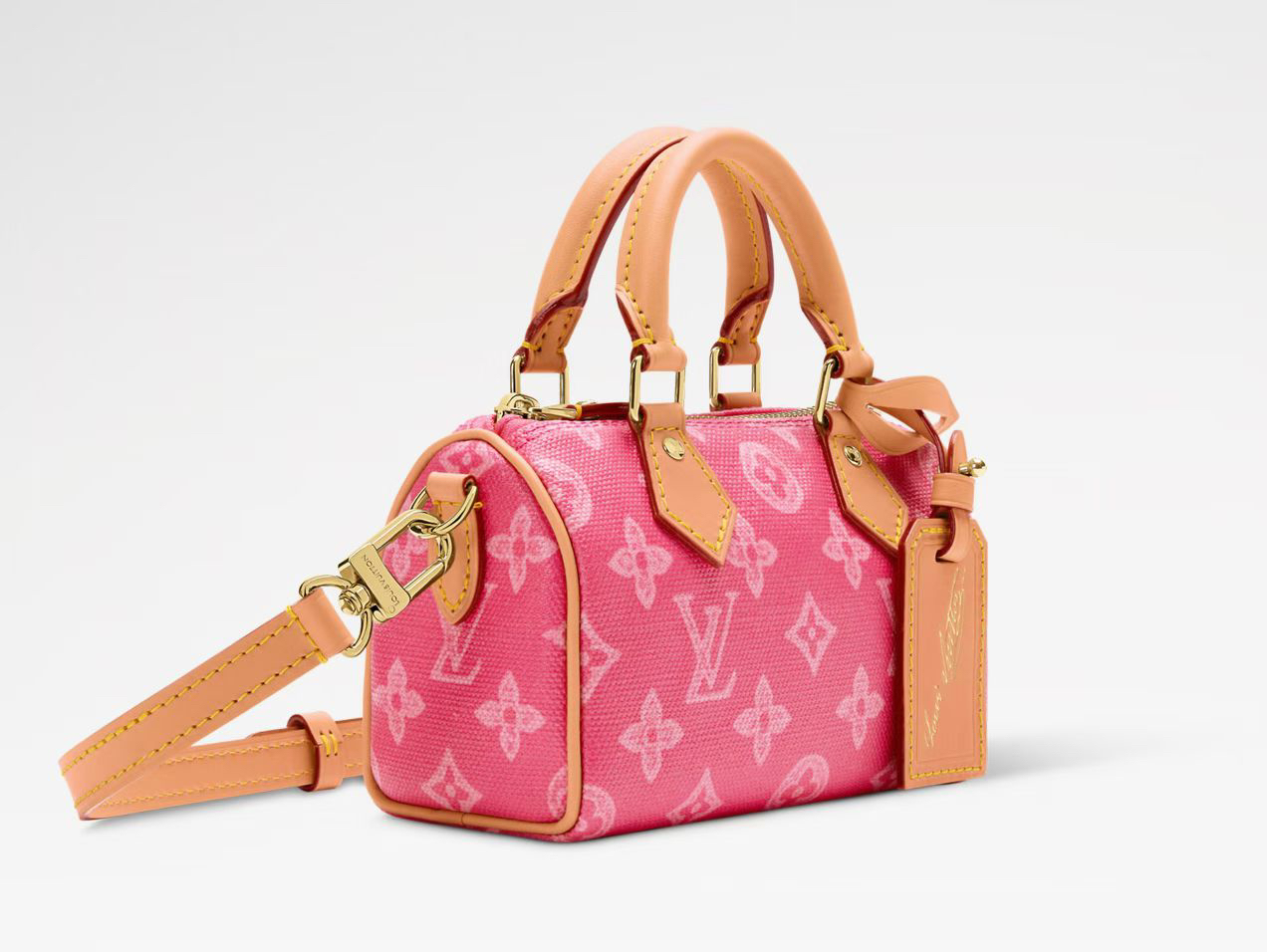Louis Vuitton Nano Speedy Handbag M28322 in Multicolor Monogram Canvas - Image 2