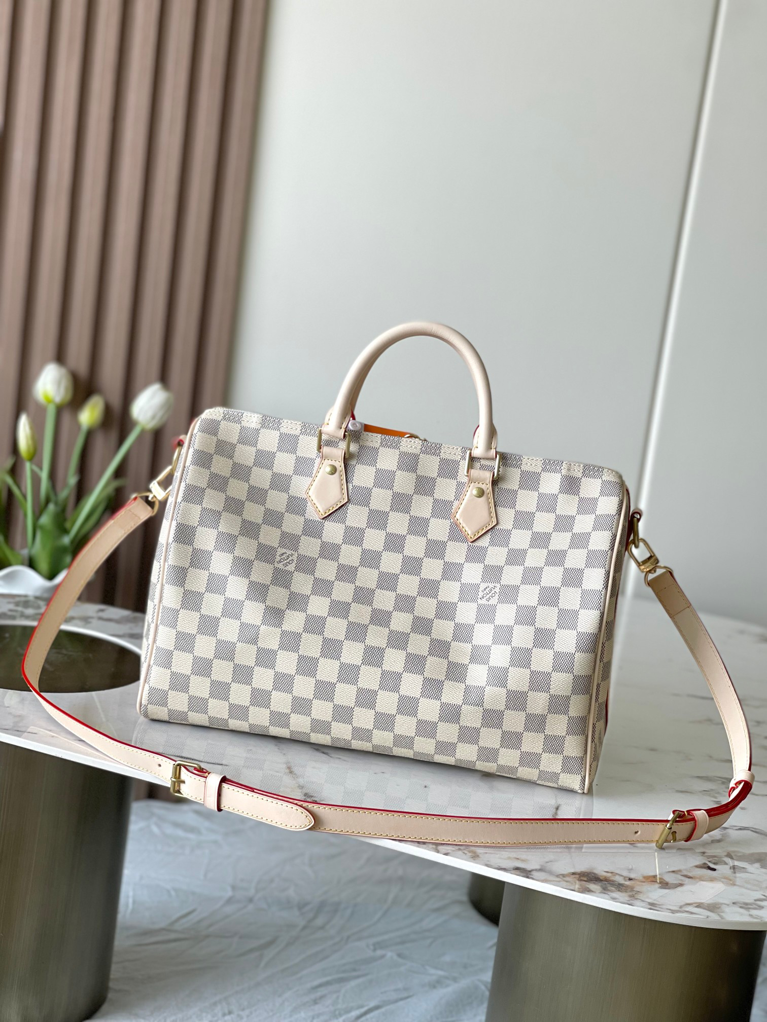 Louis Vuitton Speedy 35 Damier Ebene Handbag - Image 2