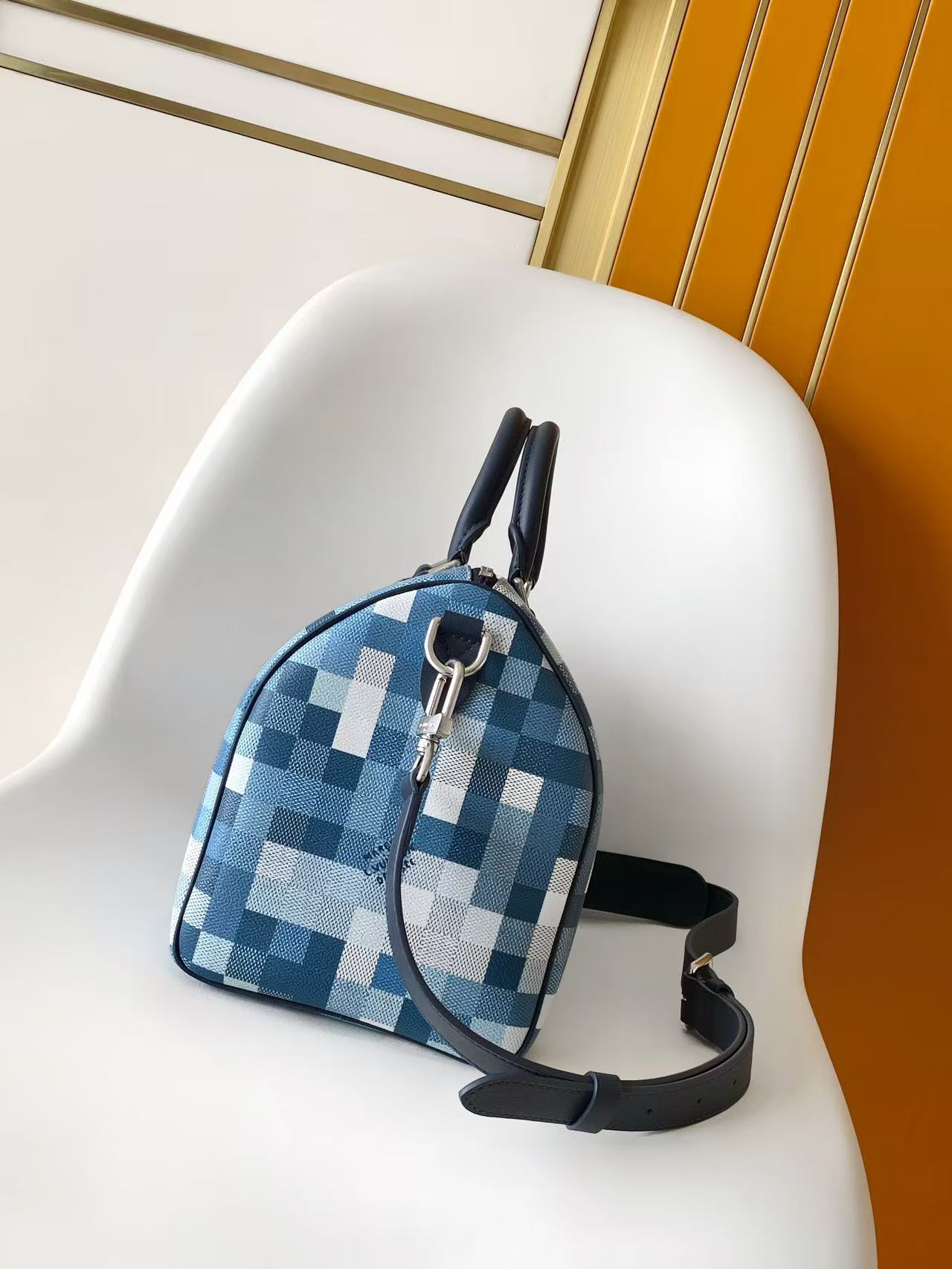 Louis Vuitton Speedy Soft 30 Boho Handbag in Monogram Coated Canvas - Image 2