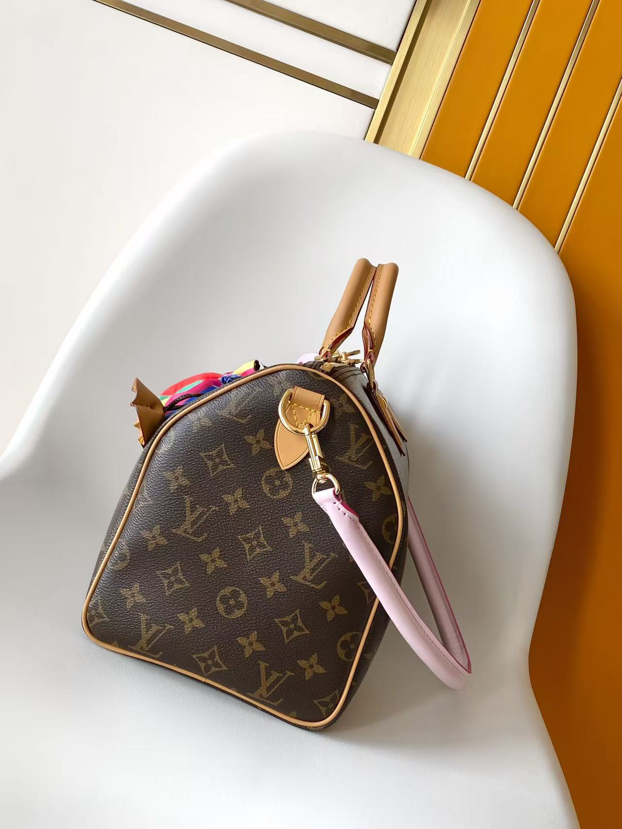 Louis Vuitton Speedy Soft 30 Boho Monogram Handbag - Image 2