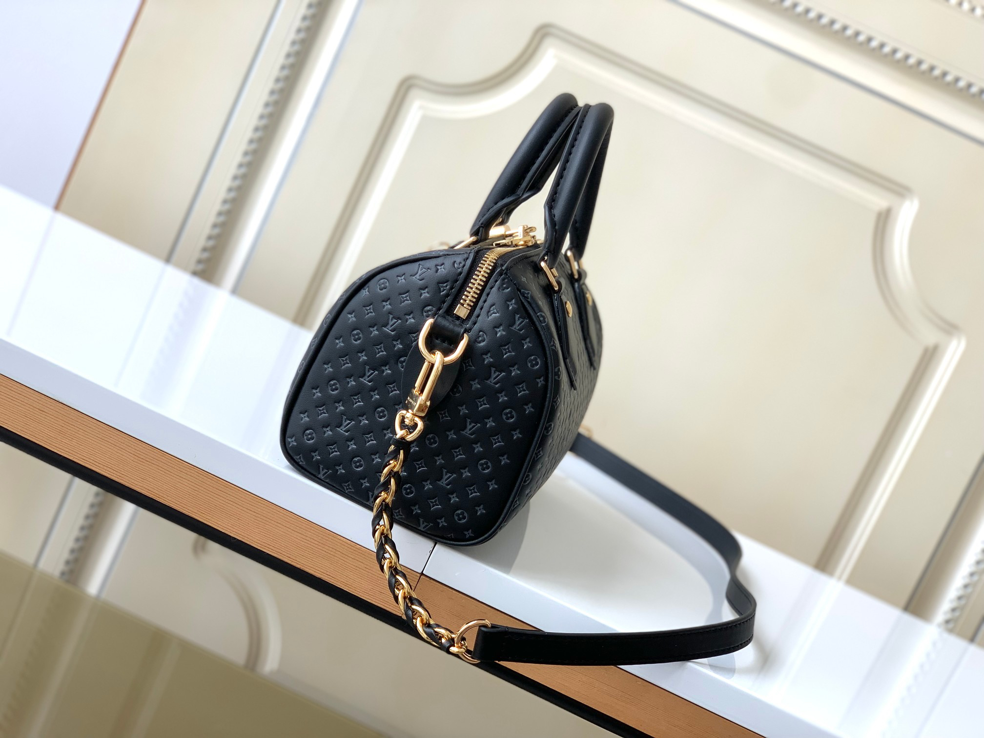 Louis Vuitton Speedy Bandouliere 20 Leather Crossbody Bag - Image 2