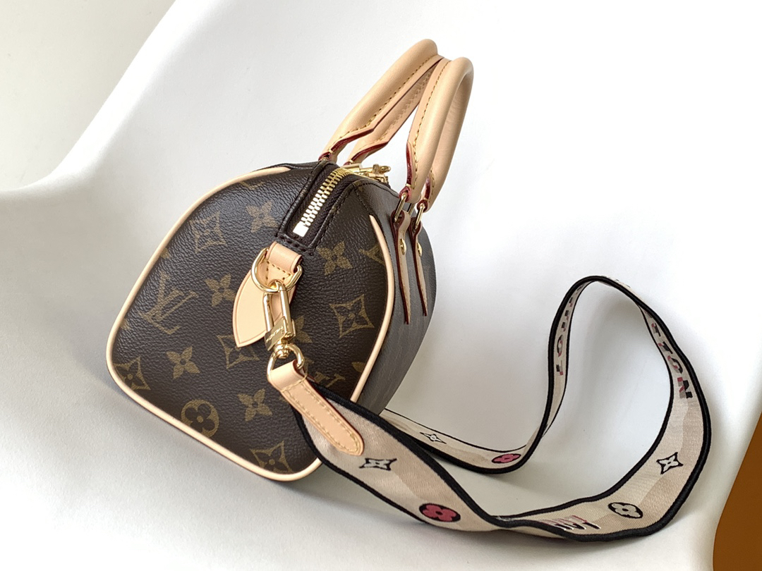 Louis Vuitton Speedy Bandoulière 20 Crossbody Bag in Monogram Canvas - Image 2
