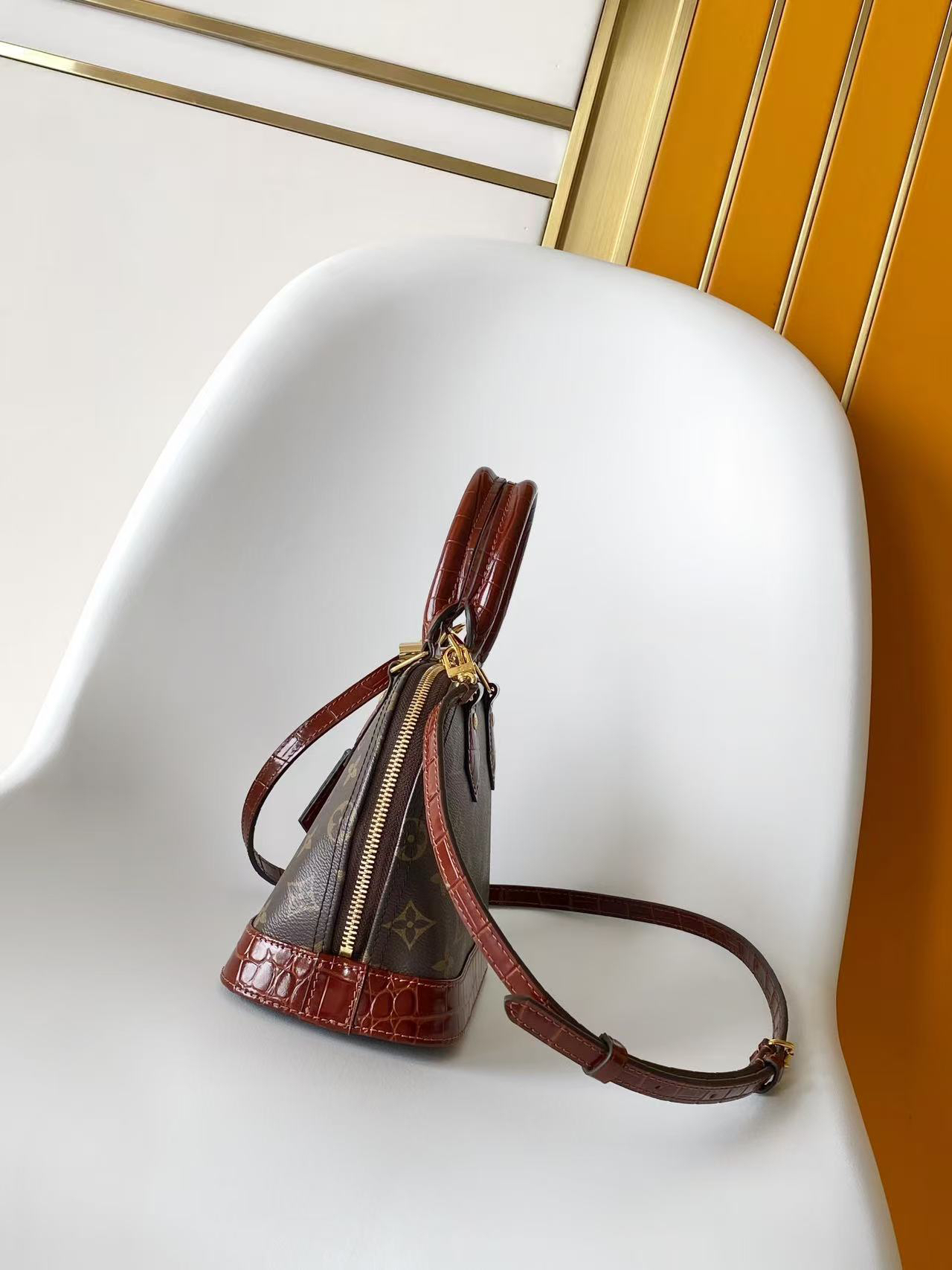 Louis Vuitton Alma BB Trunk Series Handbag - Image 2