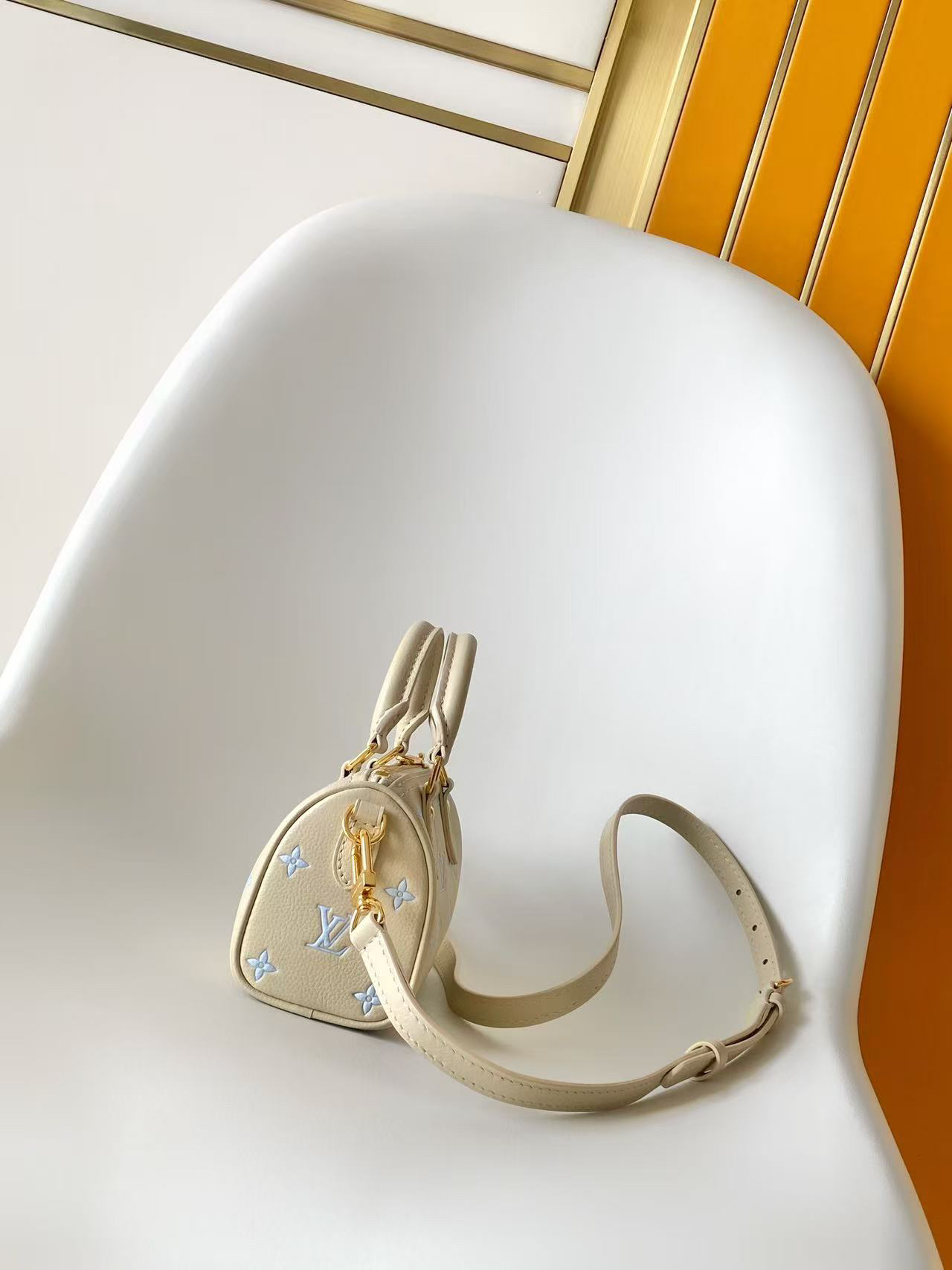 Louis Vuitton Nano Speedy Bag in Monogram Empreinte Leather - Image 2