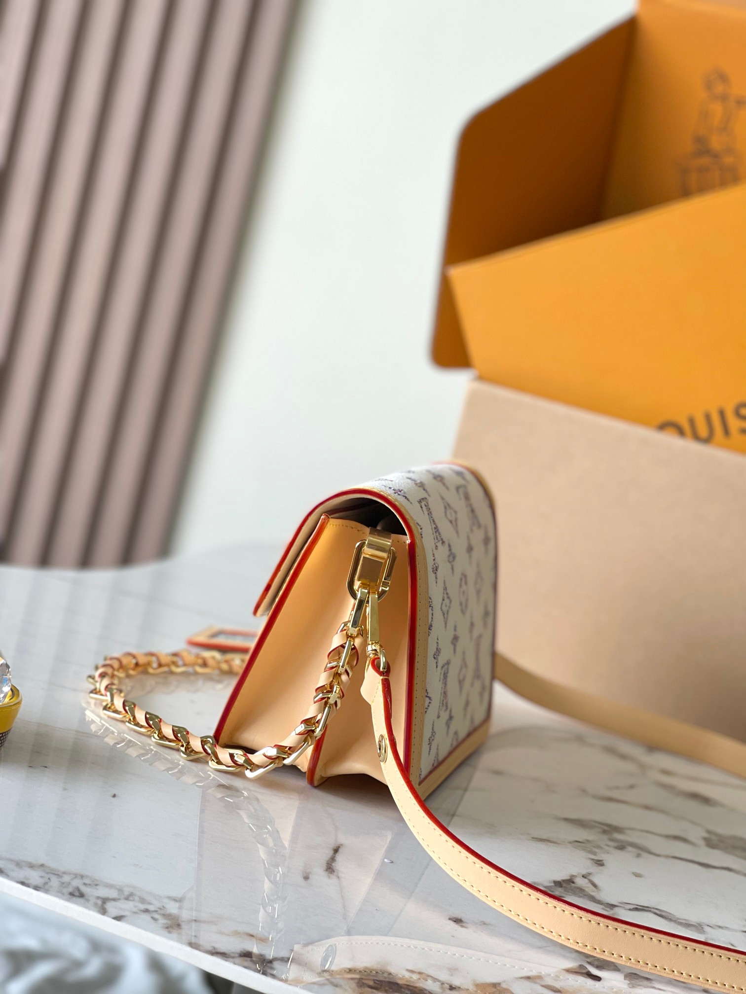 Louis Vuitton Dauphine Mini Handbag from the Nautical Collection - Image 2