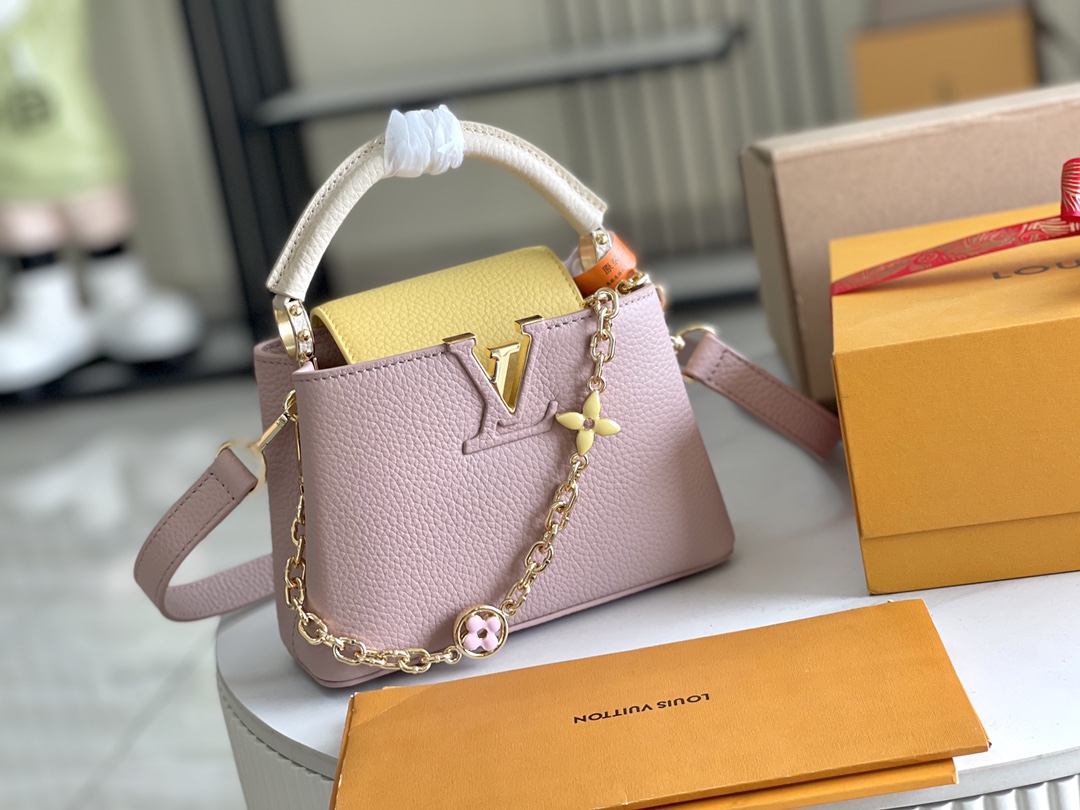 Louis Vuitton Capucines Mini Handbag - Image 2