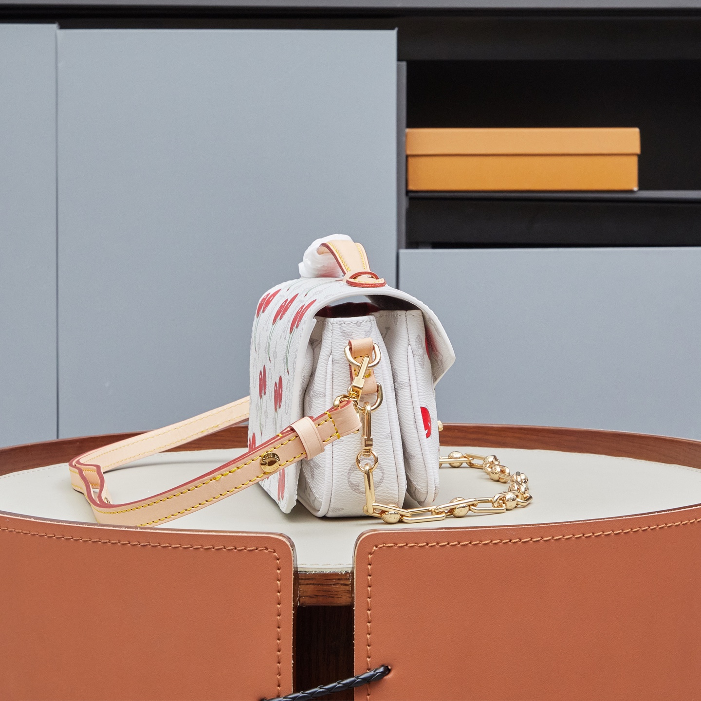 Louis Vuitton x Takashi Murakami Pochette Metis East West Cherry Bag M14231 - Image 2