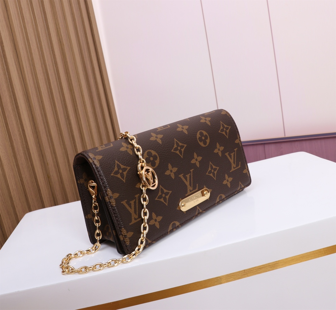 Lily WOC Monogram Canvas Chain Wallet M82509 - Image 2