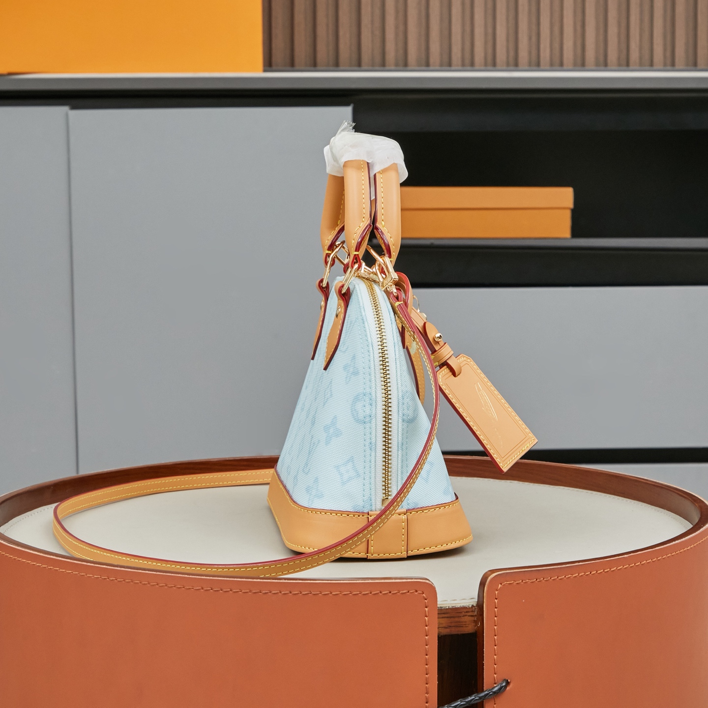 Louis Vuitton Alma BB Monogram Canvas Handbag - Image 2