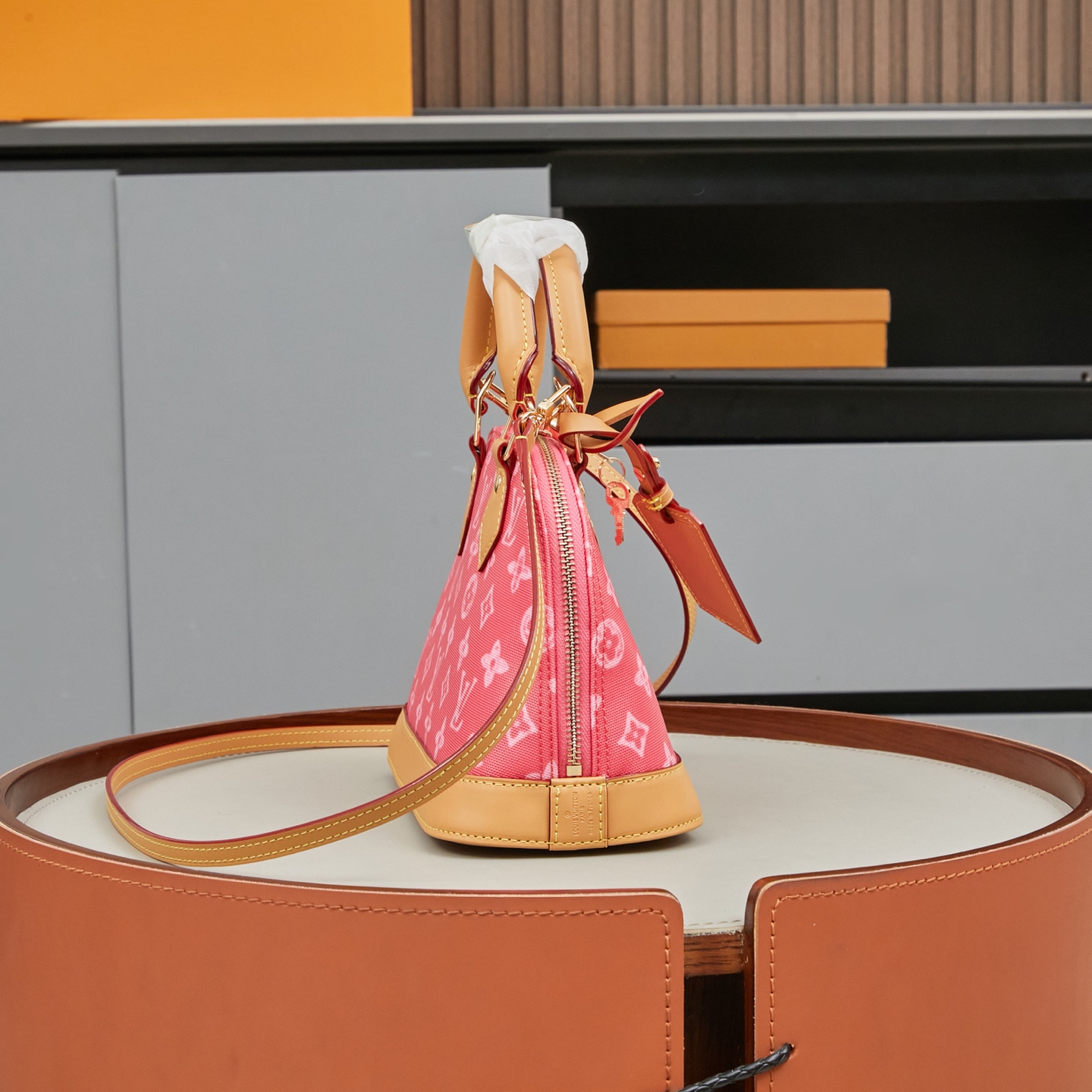 Louis Vuitton Alma BB Monogram Canvas Handbag - Image 2