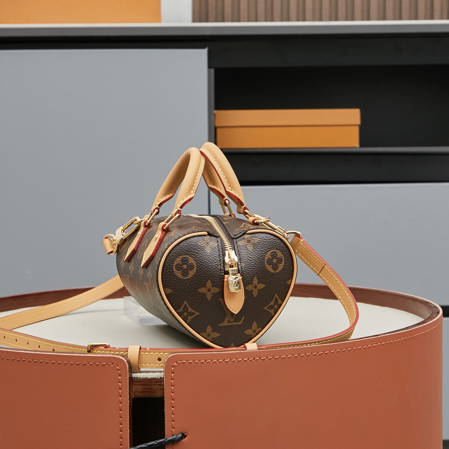 Louis Vuitton Nano Speedy LT Handbag M13226 - Image 2