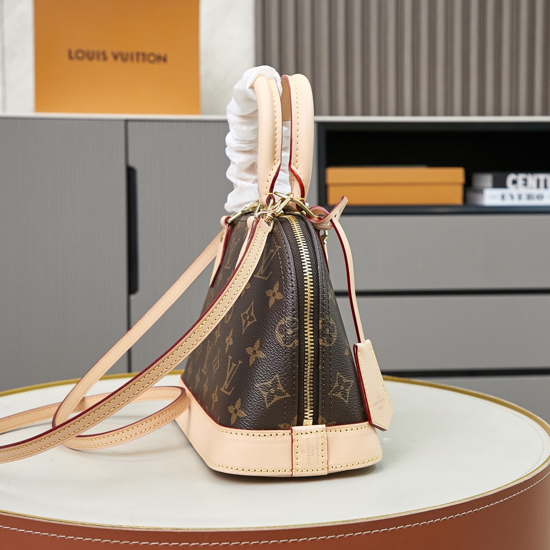 Louis Vuitton Alma Bridge Handbag M53152 N41221 Monogram Canvas - Image 2