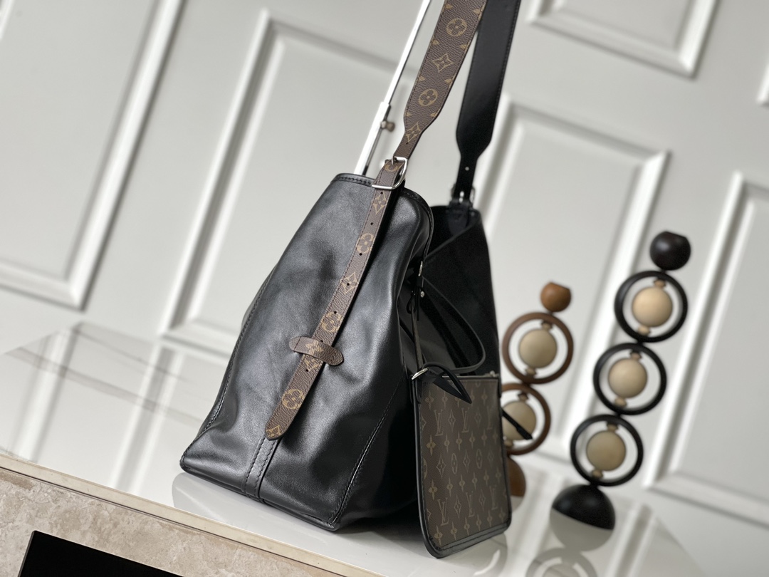 Louis Vuitton CarryAll Dark Medium Handbag - Image 2