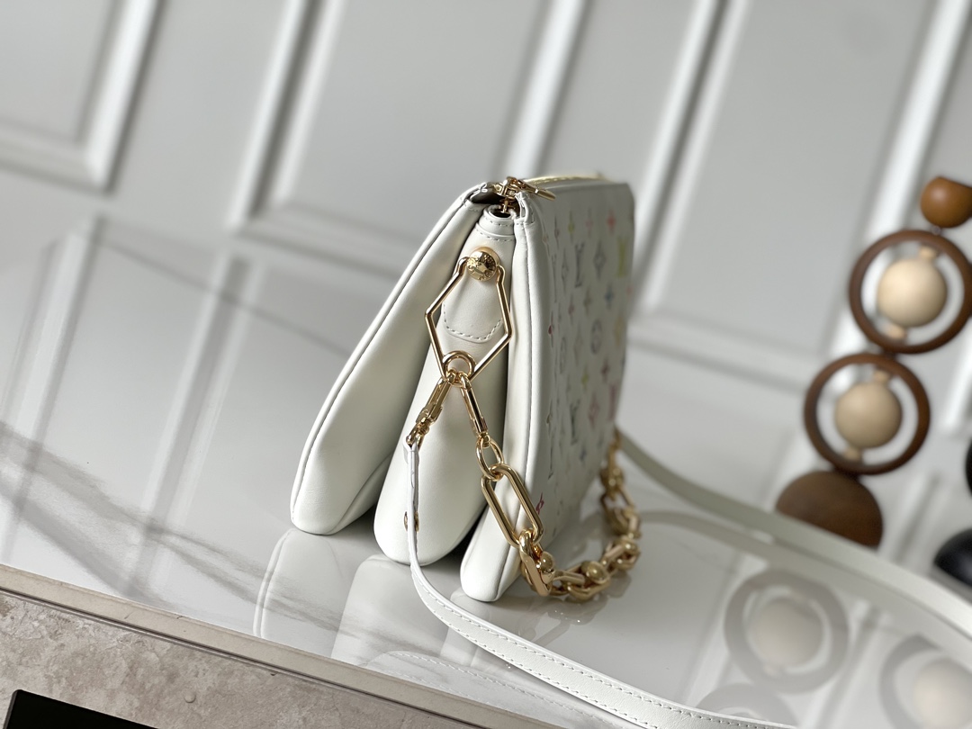Louis Vuitton Coussin Small Handbag M13233, White Multicolor - Image 2