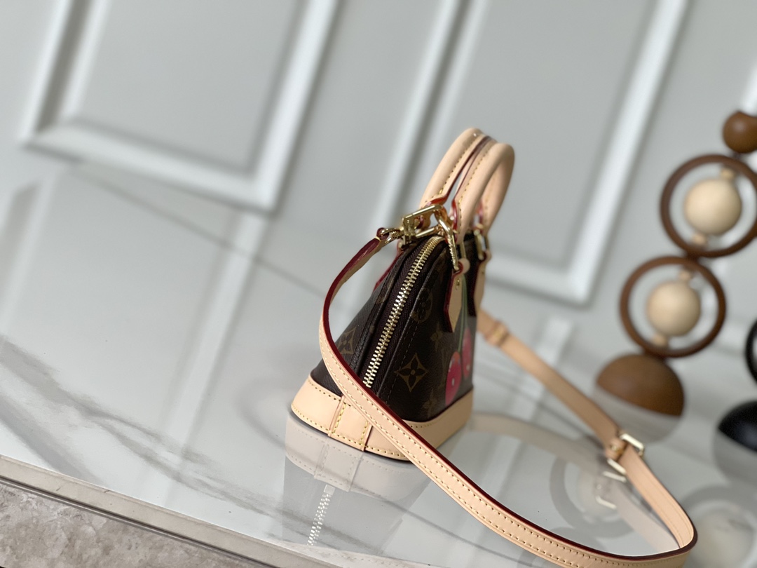 Louis Vuitton Nano Alma Monogram Cherry Handbag M13416 - Image 2