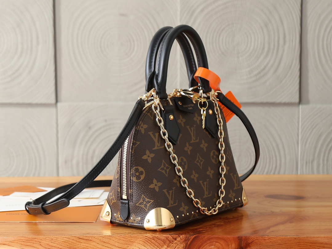 Alma BB Trunk Monogram Canvas Shoulder Bag - Image 2