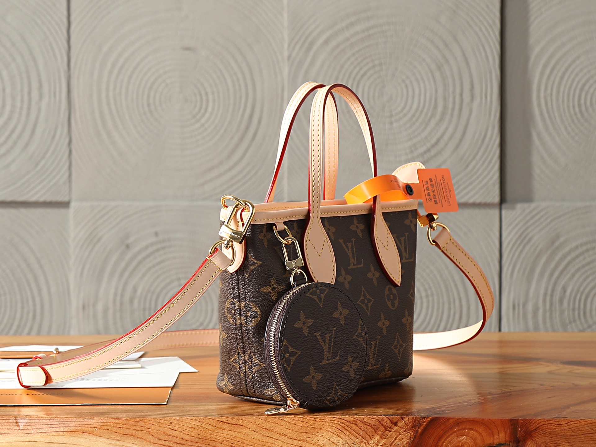 Louis Vuitton Neverfull BB Crossbody Bag - Image 2