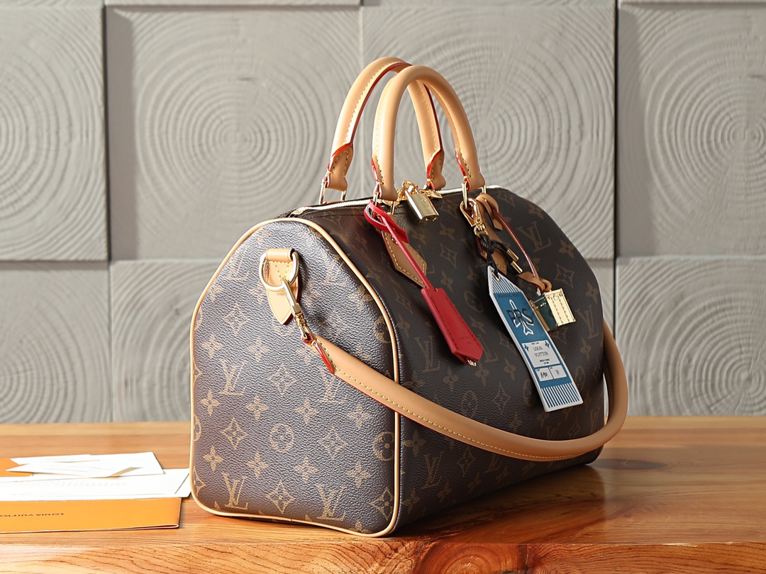 Louis Vuitton Speedy Soft 30 Crafty Handbag - Image 2