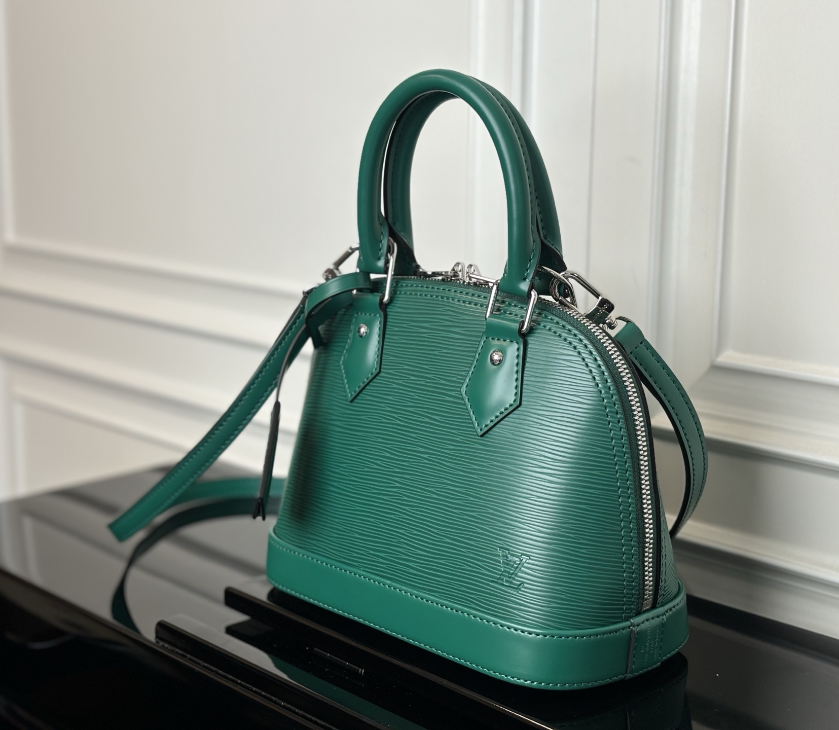 Alma BB Green Epi Leather Handbag - Image 2