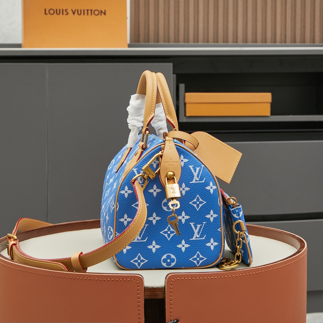 Louis Vuitton Speedy P9 Bandouliere 25 Monogram Leather Handbag - Image 2