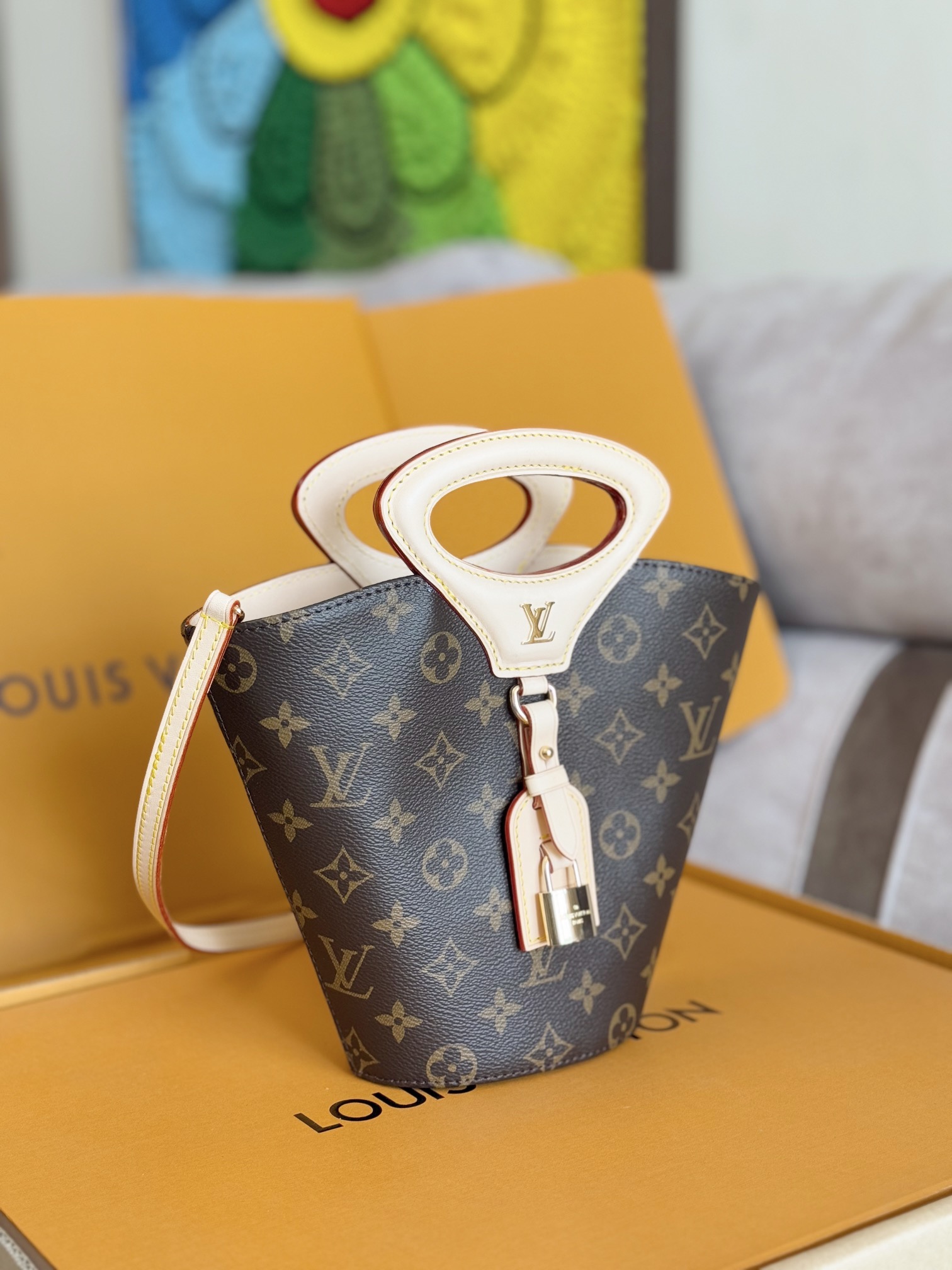 Louis Vuitton Rivage BB Handbag - Image 2