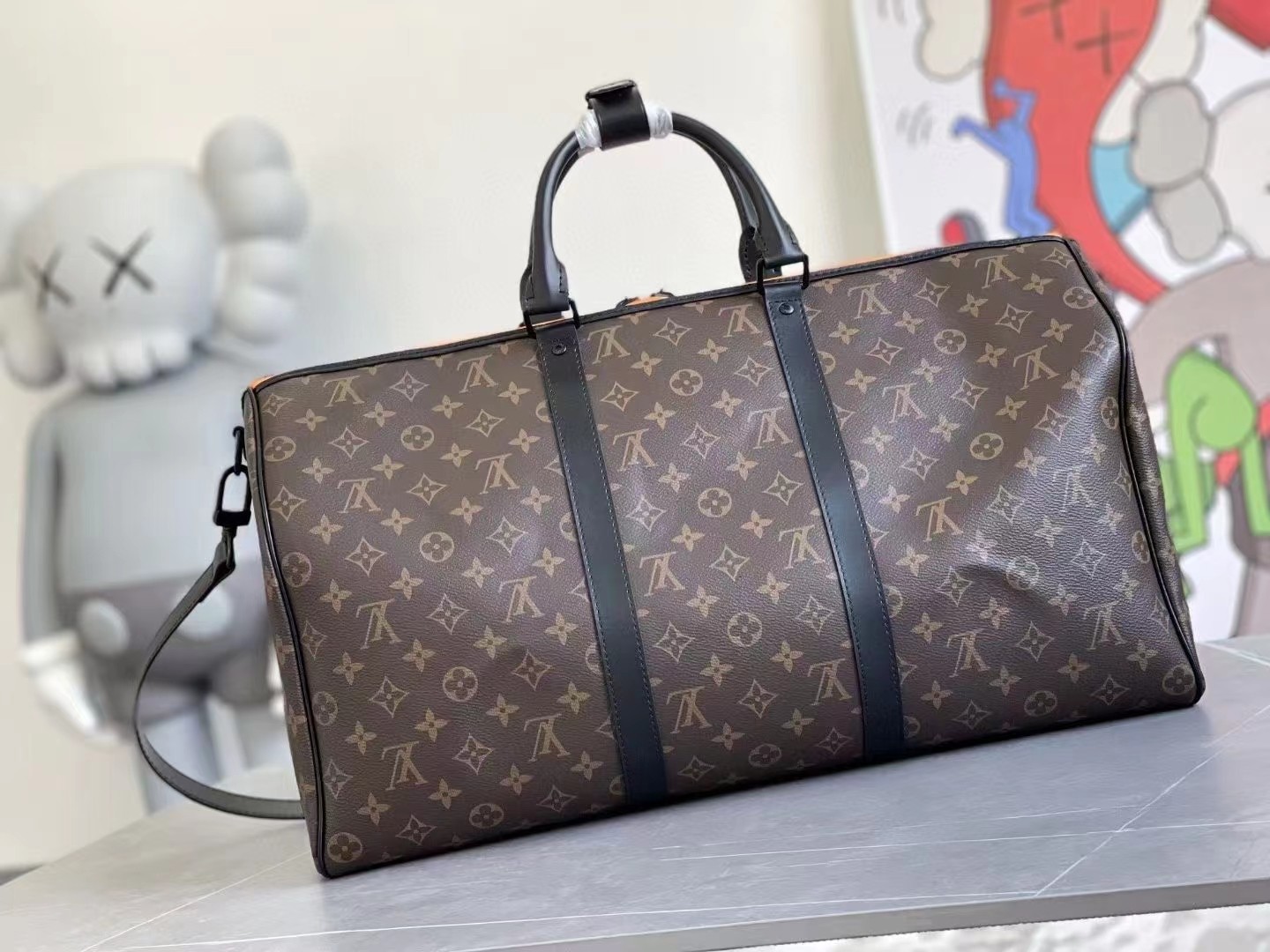 Louis Vuitton Keepall Bandouliere 50 Embroidered Travel Bag - Image 2