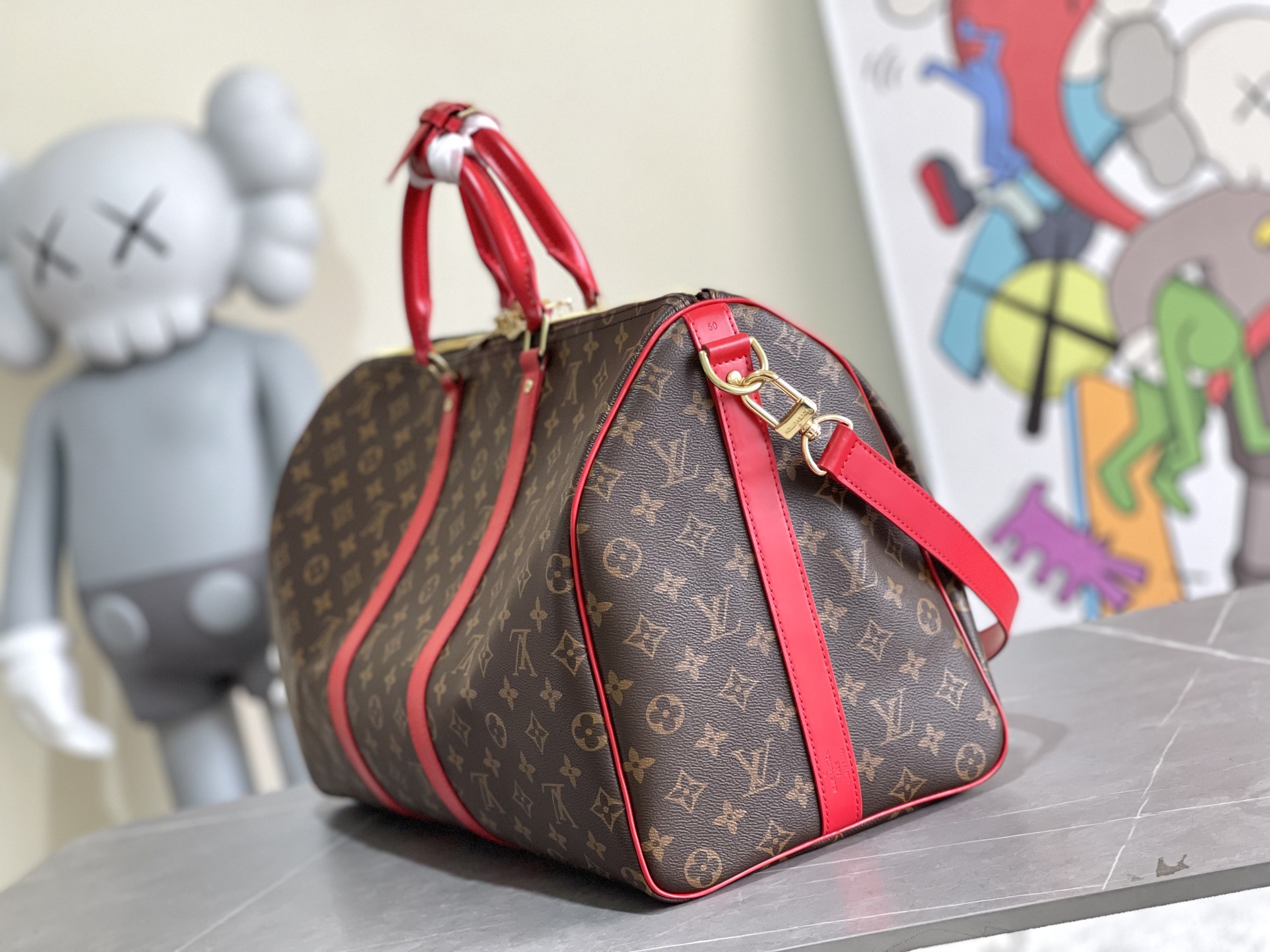 Louis Vuitton Keepall 50 Travel Bag M44740 - Image 2