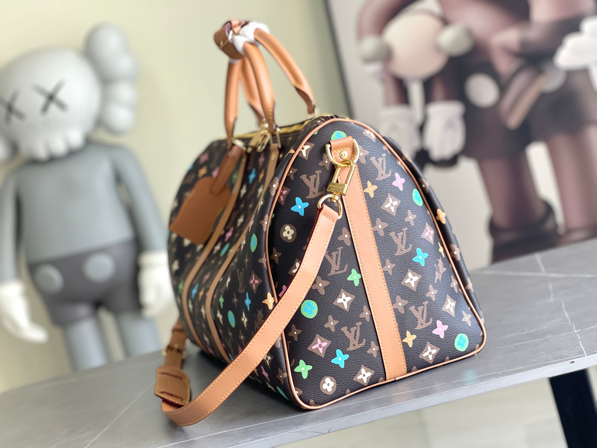Louis Vuitton Keepall Bandouliere 50 Travel Bag - Image 2