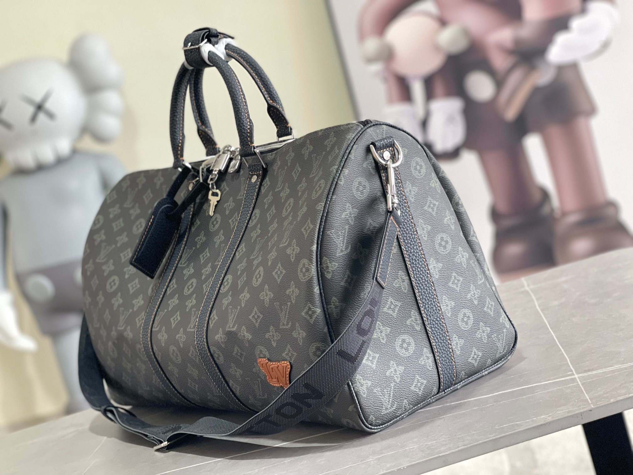 Louis Vuitton Keepall Bandouliere 50 Travel Bag - Image 2