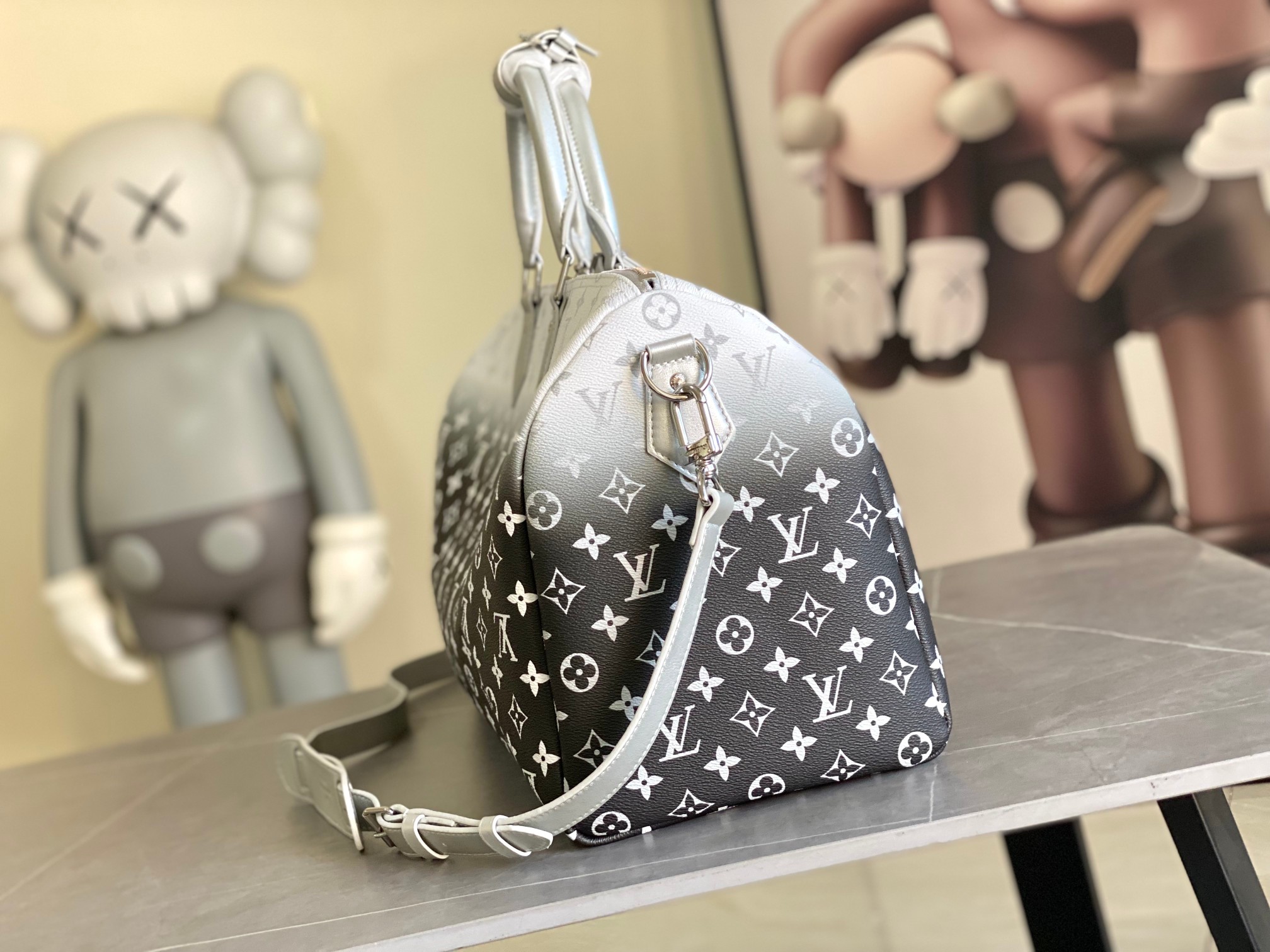 Louis Vuitton Keepall Bandouliere 45 Travel Bag - Image 2