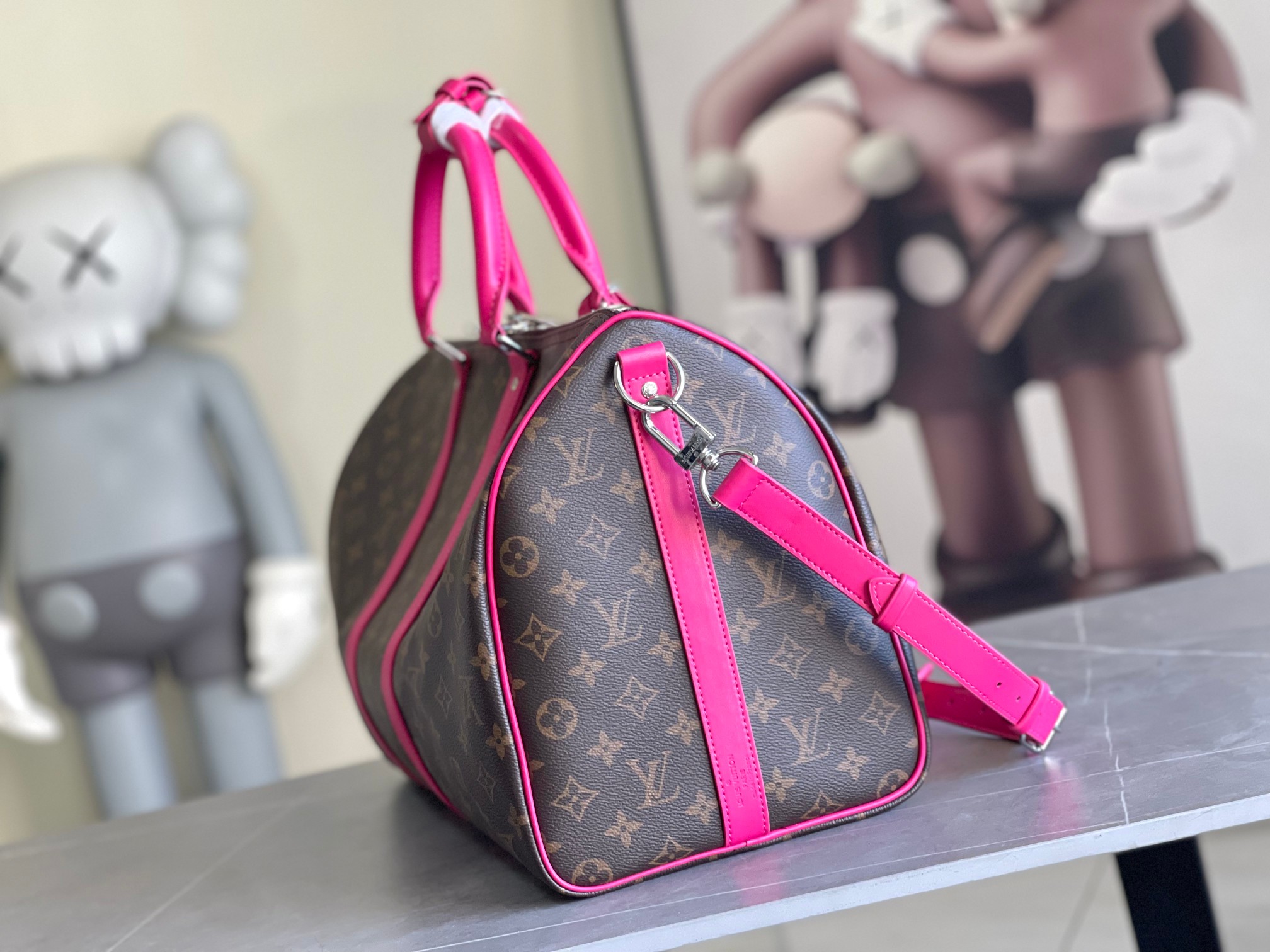 Louis Vuitton Keepall Bandouliere 45 Travel Bag - Image 2