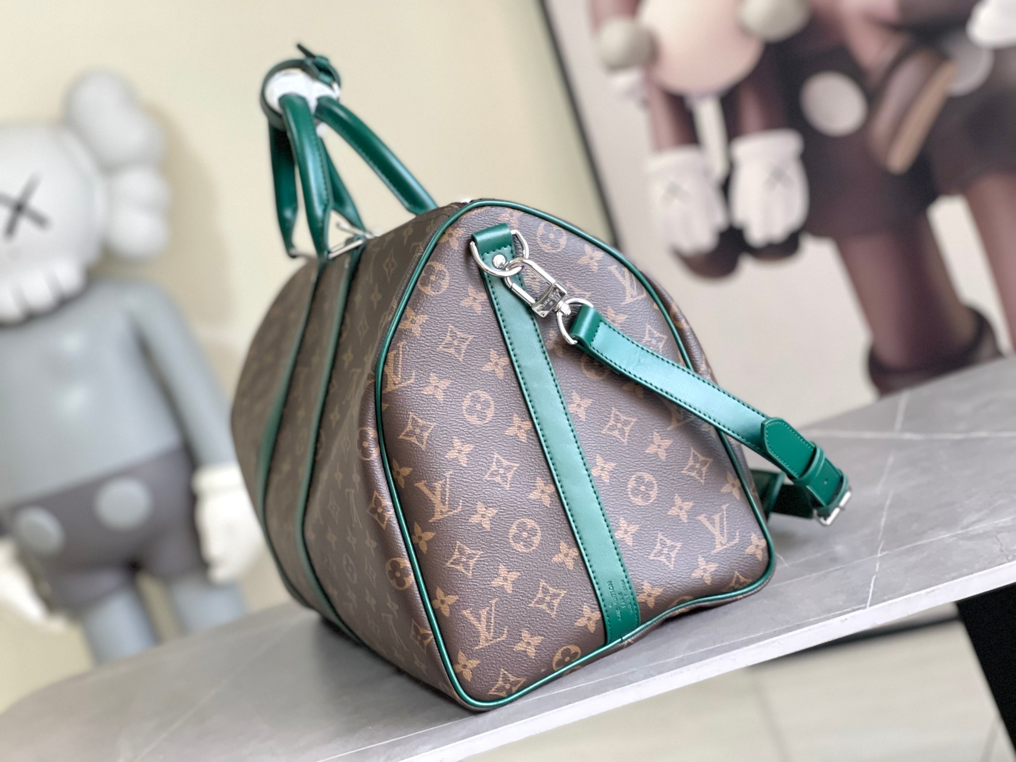 Louis Vuitton Keepall Bandouliere 50 Travel Bag - Image 2
