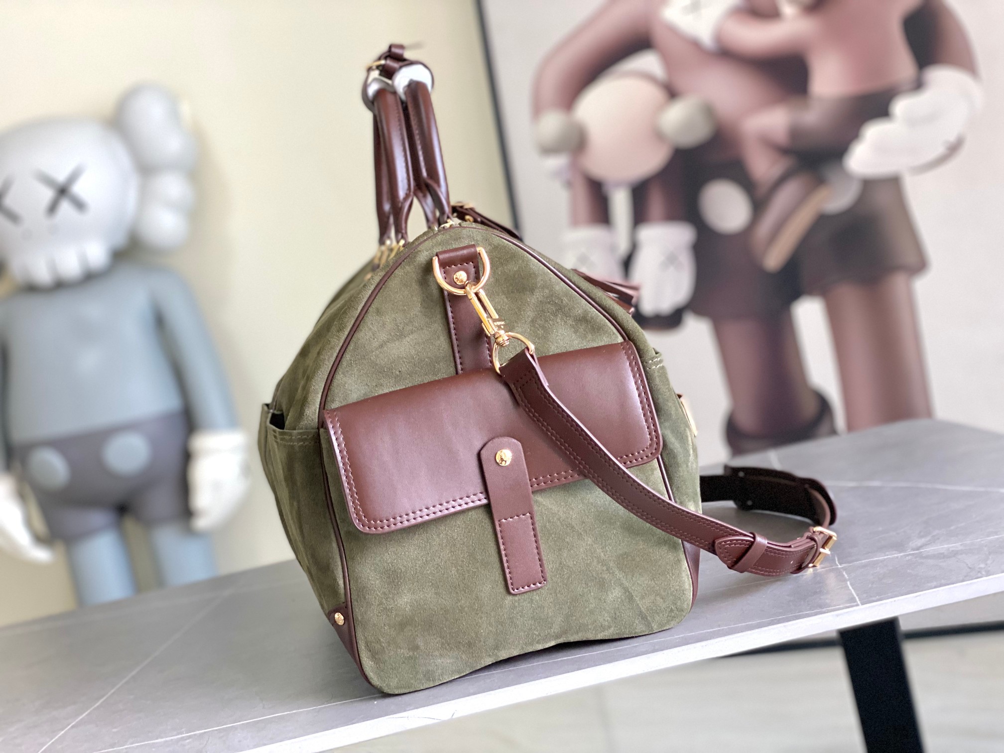 Louis Vuitton Keepall Bandouliere 50 Travel Bag - Image 2