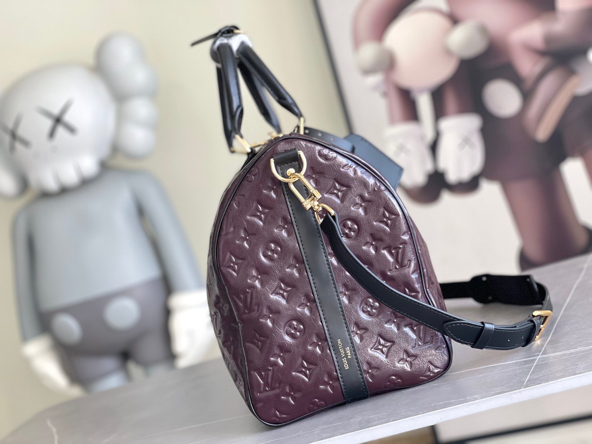 Louis Vuitton Keepall Bandouliere 45 Travel Bag - Image 2