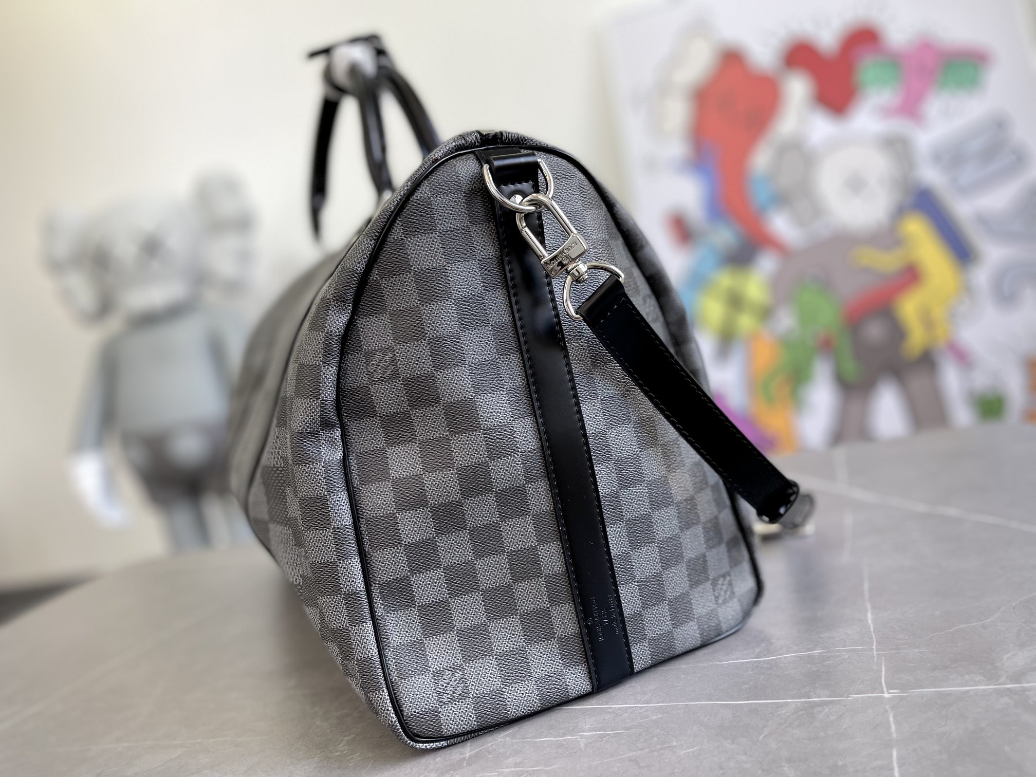 Louis Vuitton Keepall Bandouliere 50 Travel Bag - Image 2