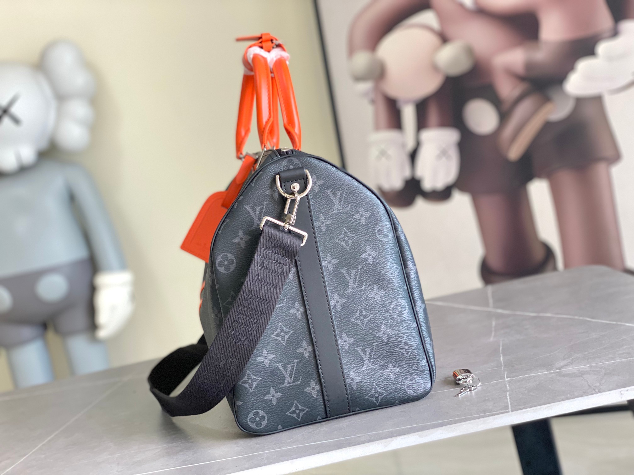 Louis Vuitton Keepall Bandouliere 45 Travel Bag - Image 2