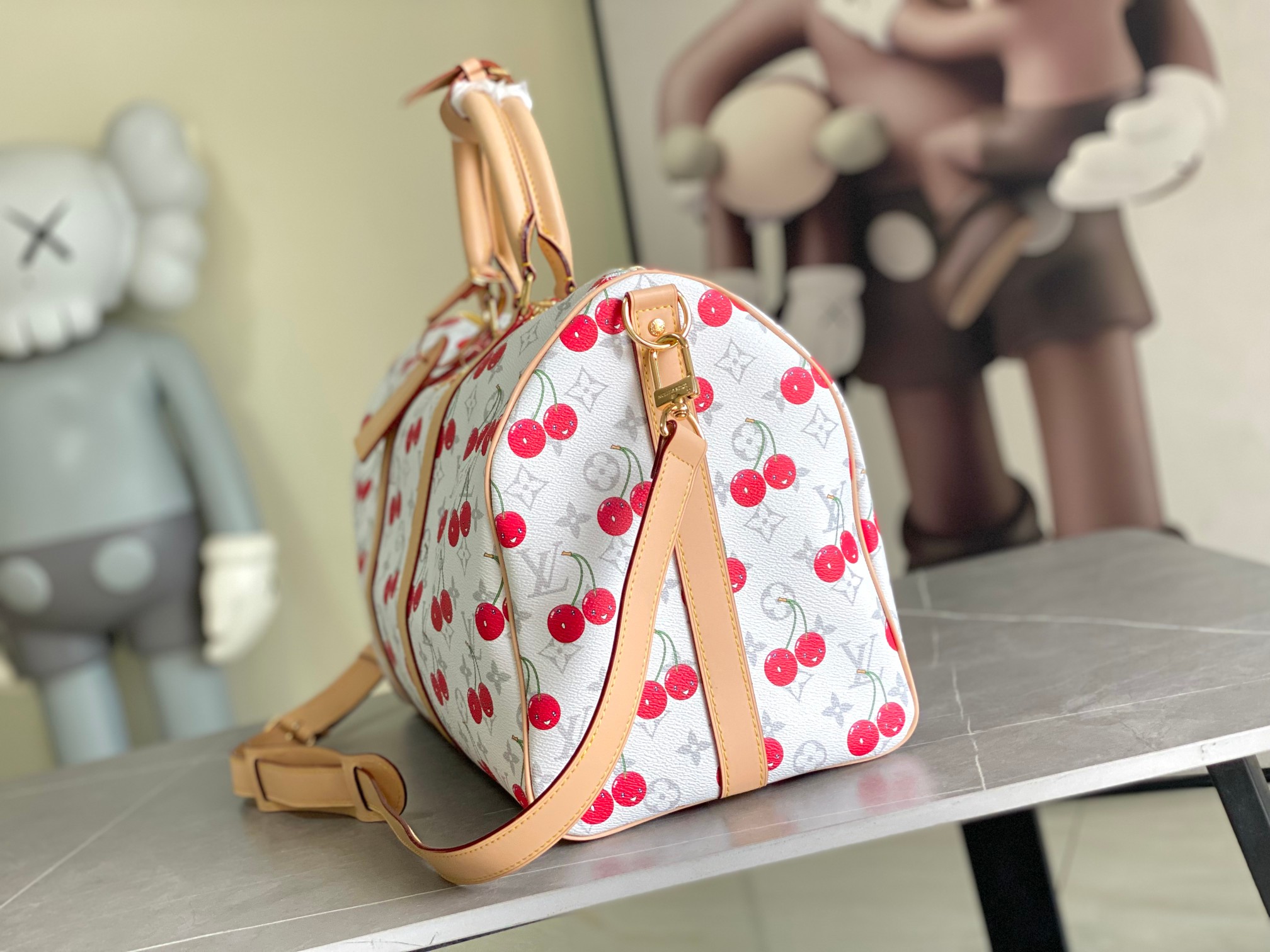 Louis Vuitton Keepall Bandouliere 45 Travel Bag - Image 2