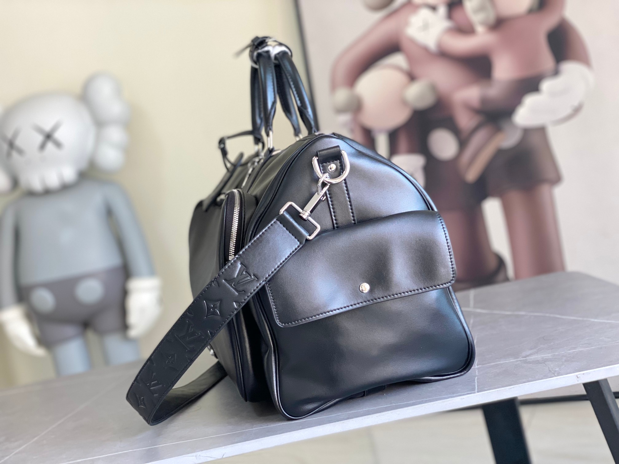 Louis Vuitton Keepall Bandouliere 50 Travel Bag - Image 2