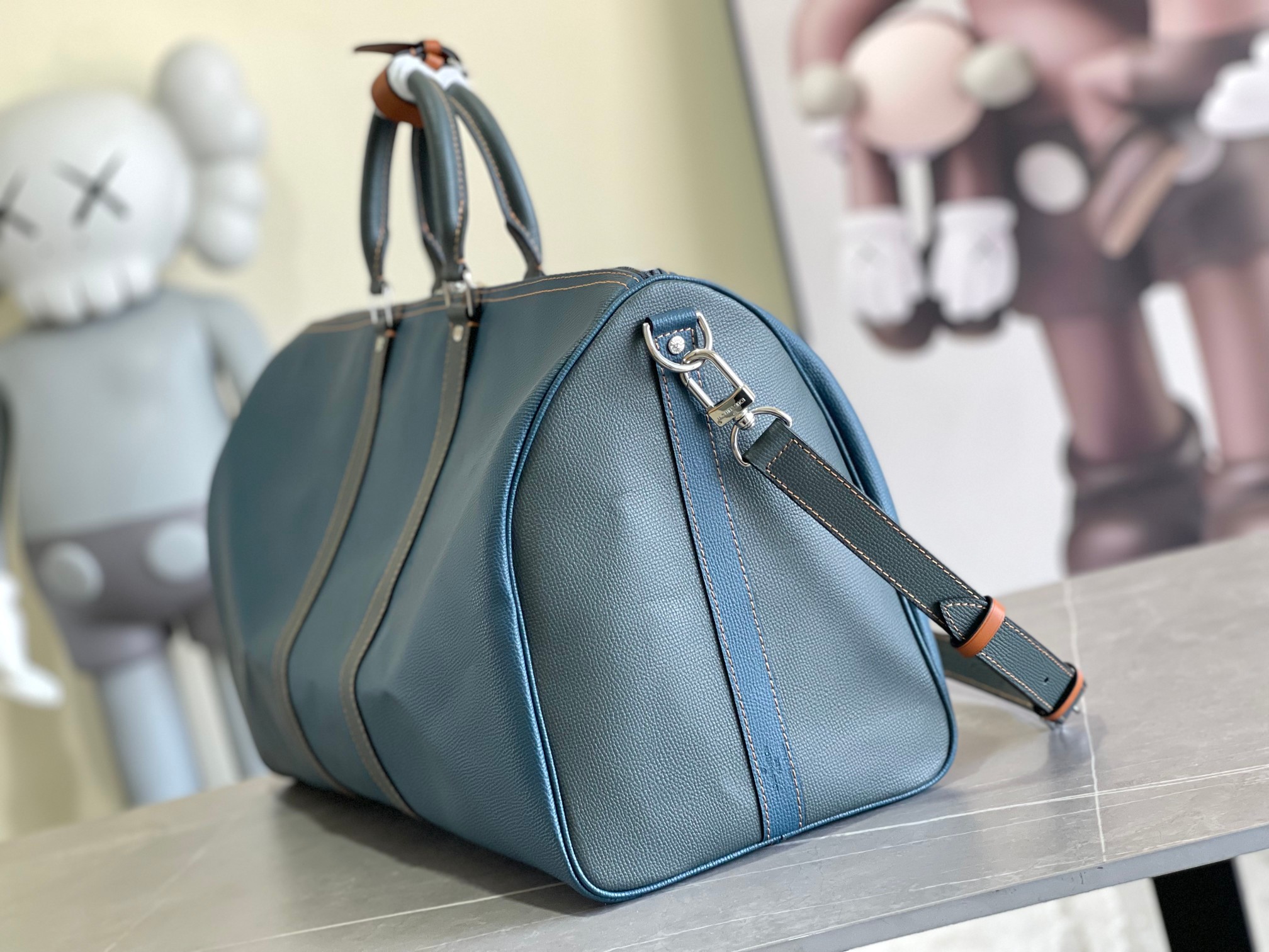 Louis Vuitton Keepall Bandouliere 50 Travel Bag - Image 2