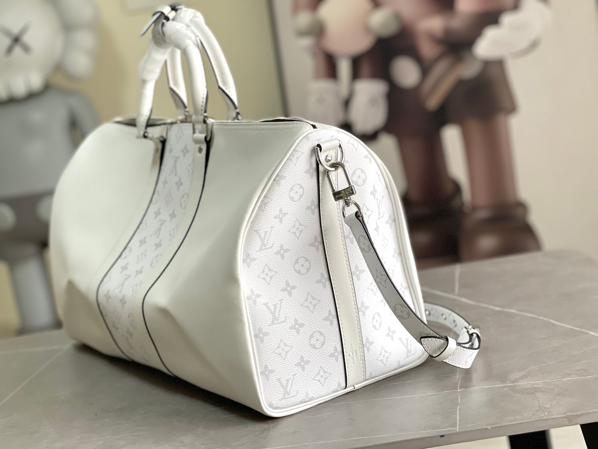 Louis Vuitton Taigarama Keepall Travel Bag - Image 2