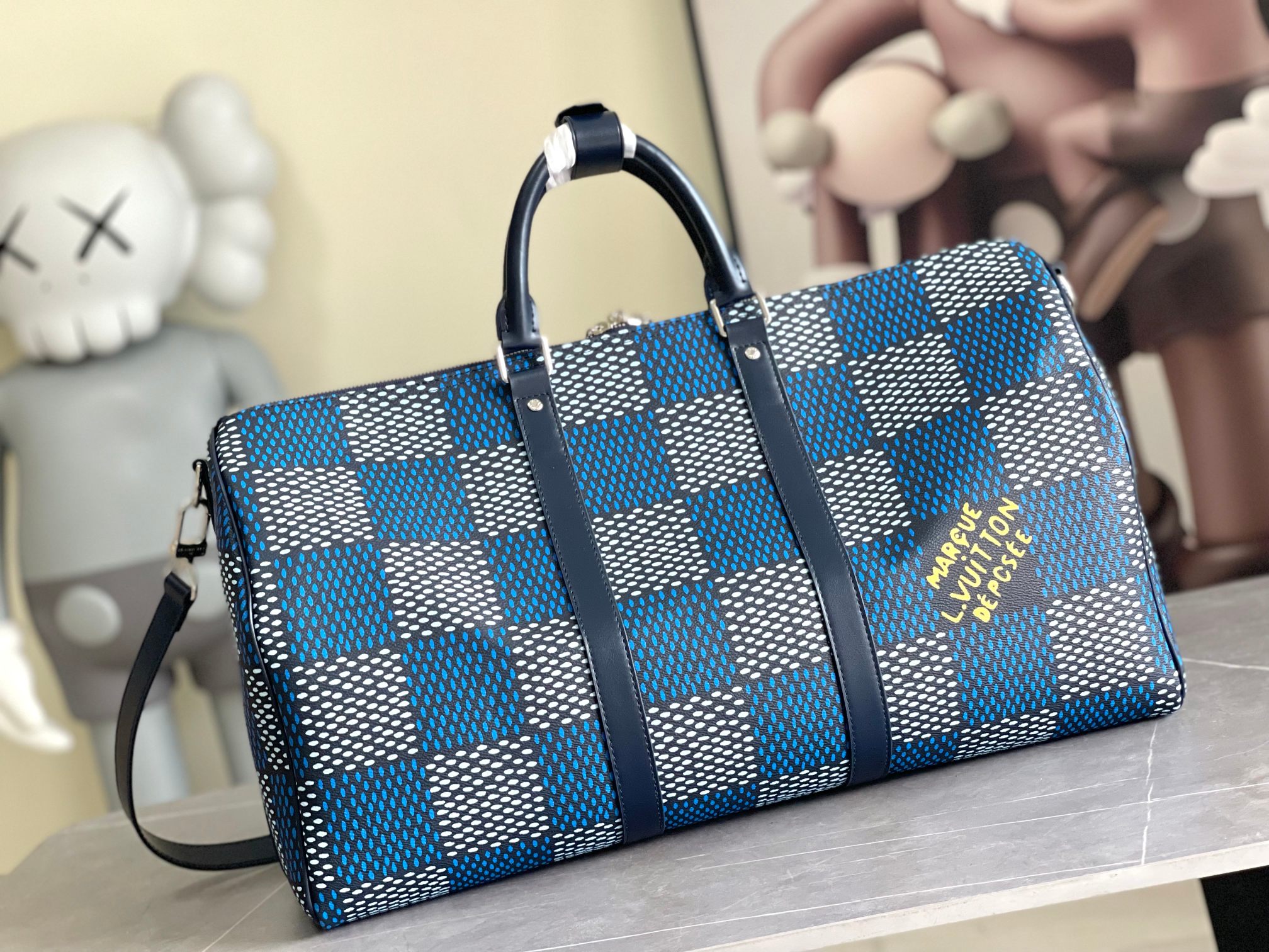 Louis Vuitton Keepall Bandouliere 50 Travel Bag - Image 2