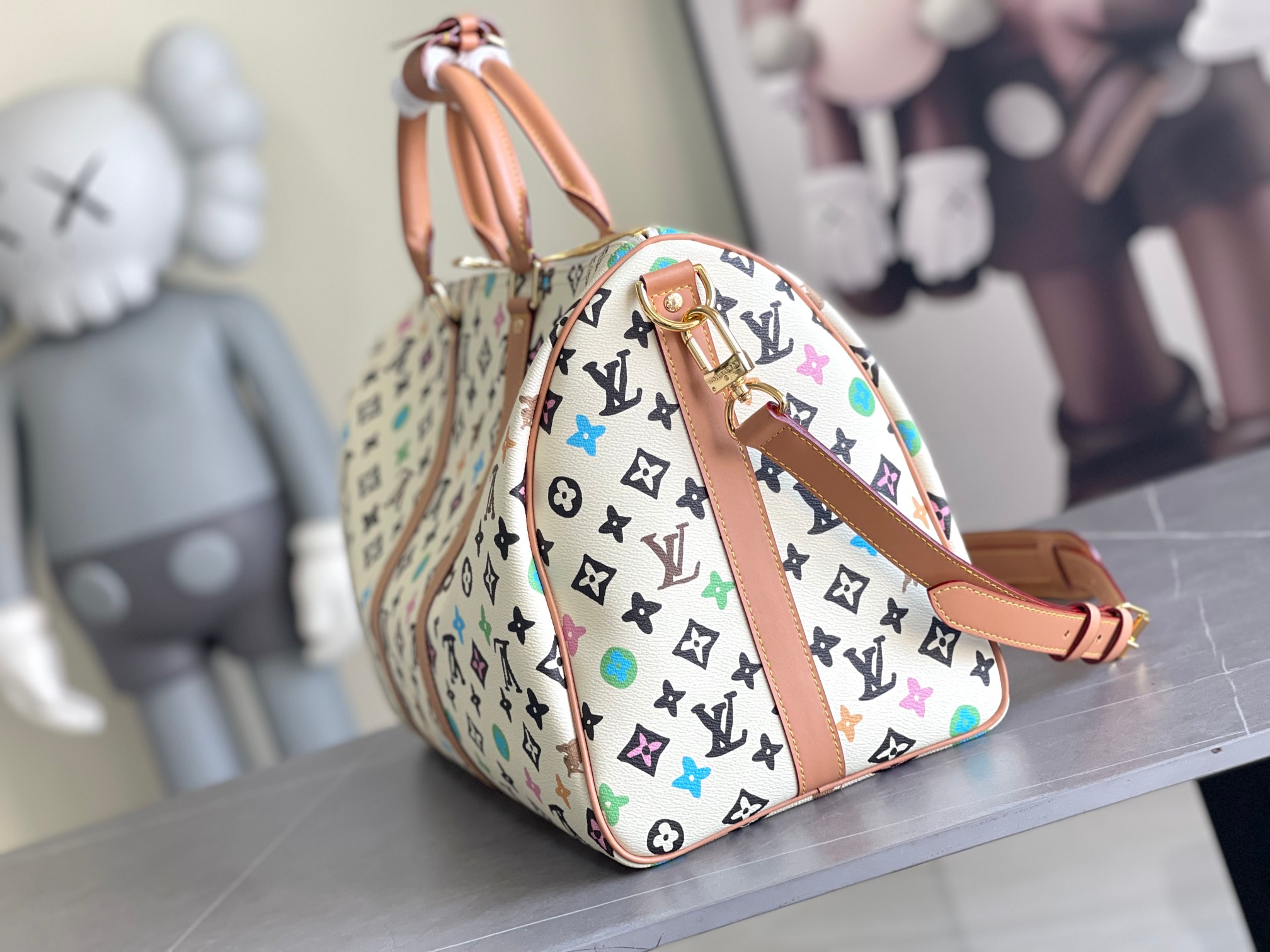 Louis Vuitton Keepall Bandouliere 45 Travel Bag - Image 2
