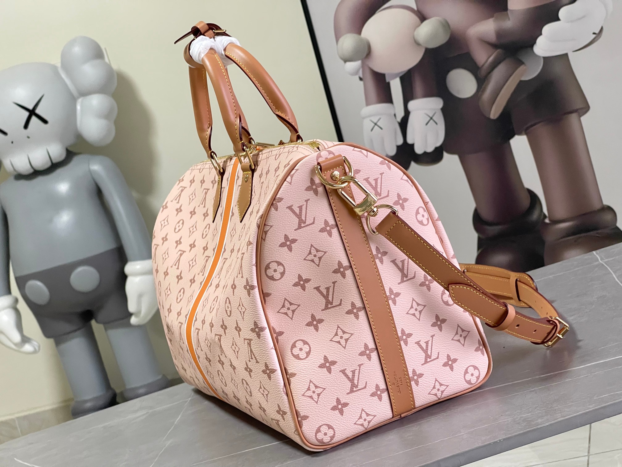 Louis Vuitton Keepall Bandouliere 45 Travel Bag - Image 2