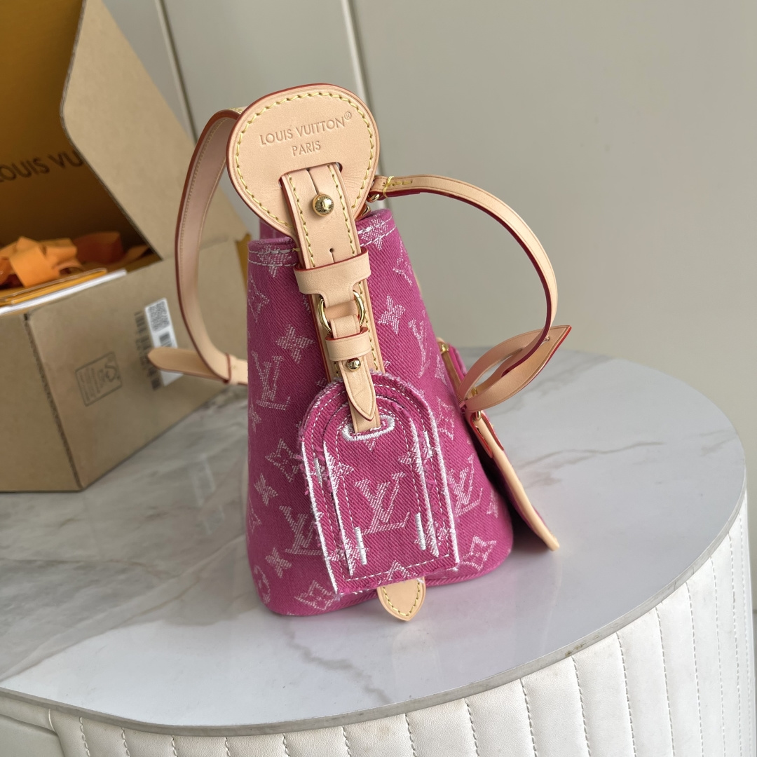 Louis Vuitton All In BB Denim Bucket Bag - Image 2