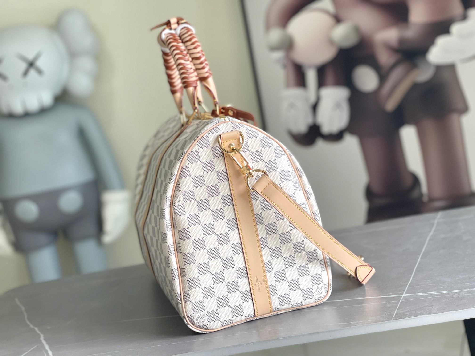 Louis Vuitton Keepall Bandoulière 45 Travel Bag - Image 2