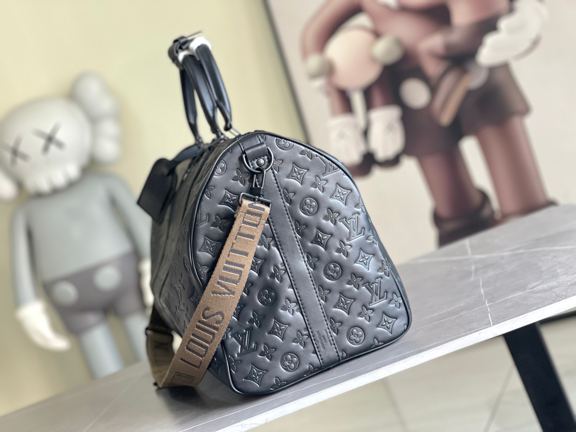 Louis Vuitton Keepall Bandouliere 50 Travel Bag - Image 2
