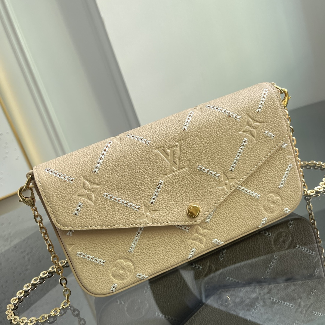 Louis Vuitton Felicie Pochette M29482 in Brown - Image 2