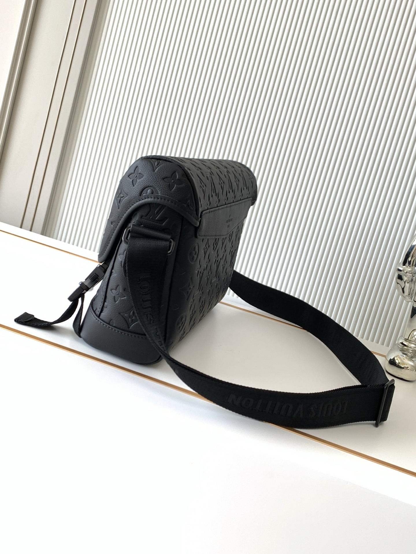 Louis Vuitton Voyager Small Messenger Bag in Monogram Shadow Cowhide Leather - Image 2