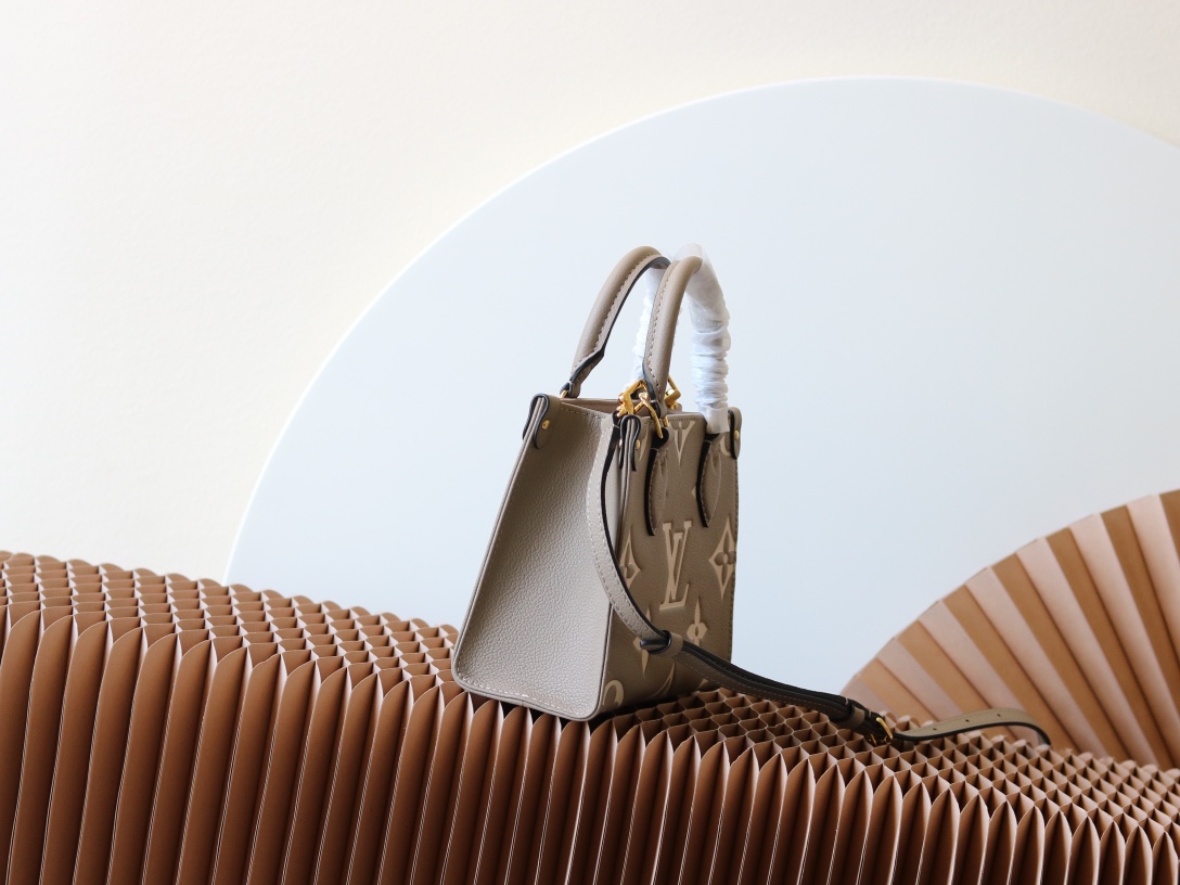 Louis Vuitton OnTheGo BB Handbag in Monogram Empreinte Leather - Image 2