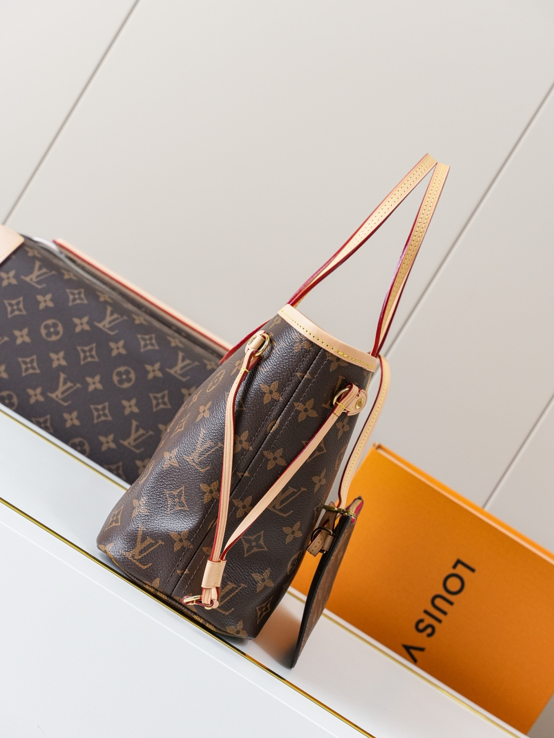 Louis Vuitton Neverfull Small Tote Bag - Image 2